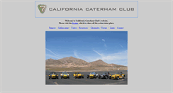 Desktop Screenshot of californiacaterhamclub.com